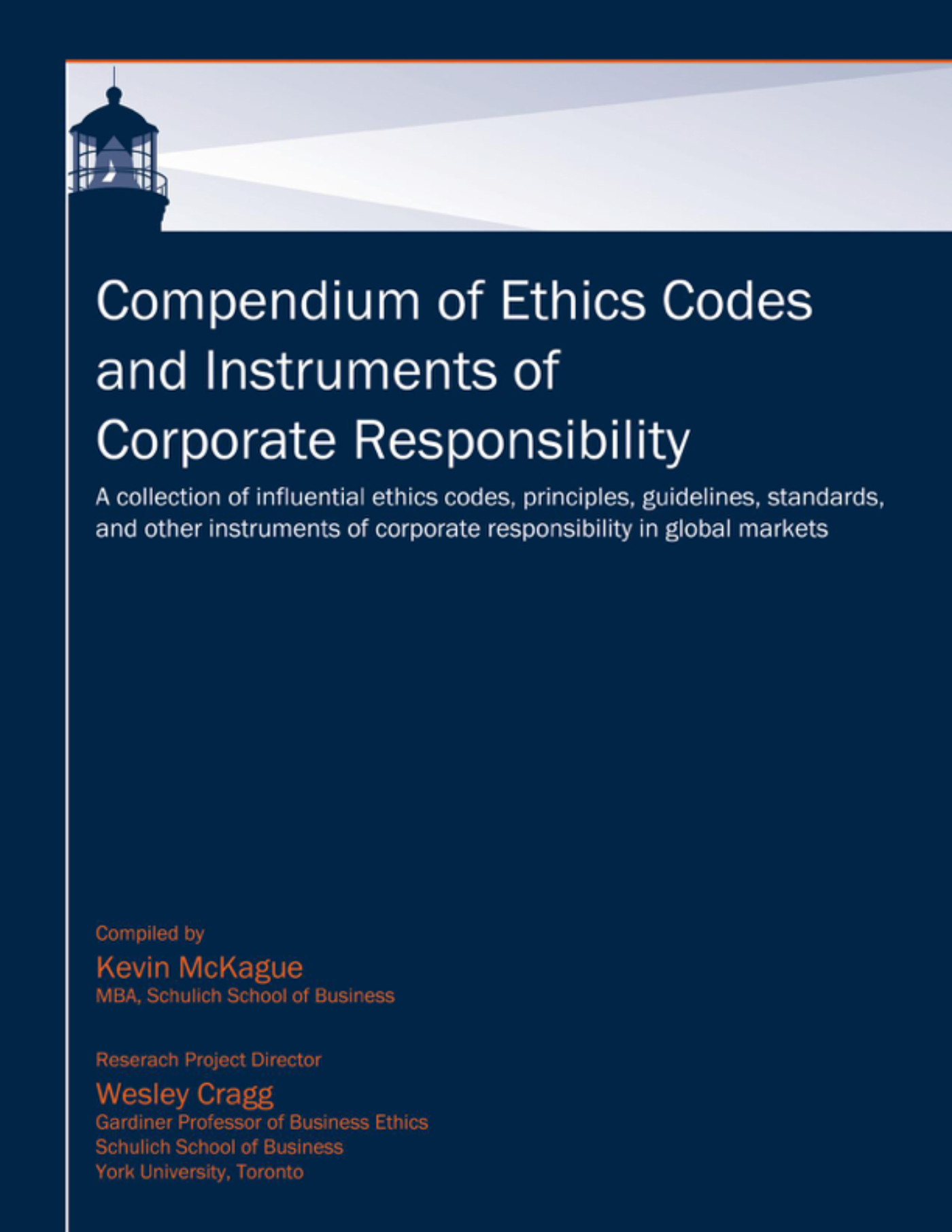 Compendium of Ethics Codes and Instruments of Corporate Responsibility